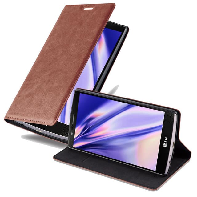 LG G4 / G4 PLUS Cover Etui Case (Brun)