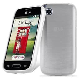 LG L40 Suojakuori Suojakotelo (Hopea)