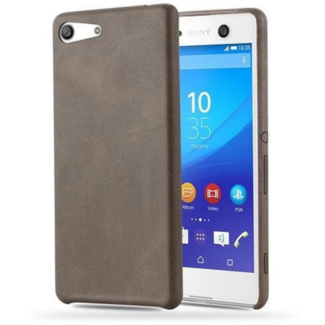 Sony Xperia M5 Skal Fodral Case (Brun)