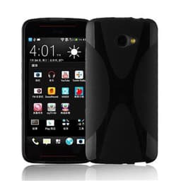HTC BUTTERFLY S Deksel Case Cover (svart)