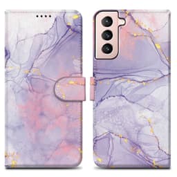 Samsung Galaxy S22 PLUS lommebokdeksel etui (lilla)