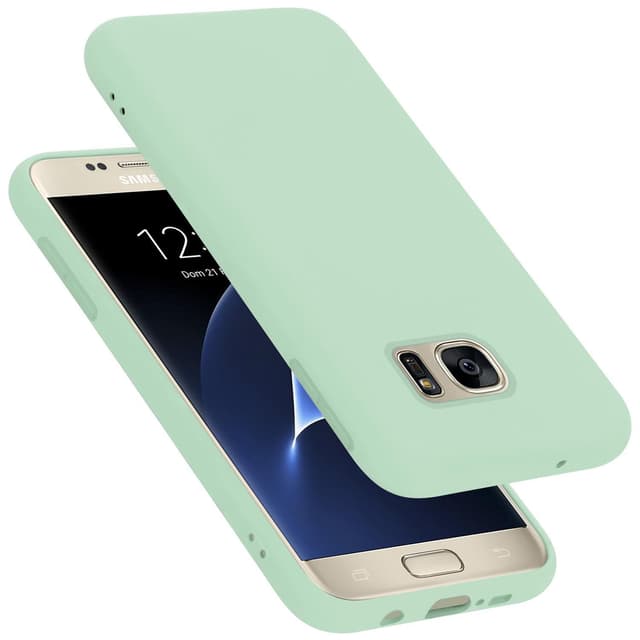 Samsung Galaxy S7 Skal Fodral Case (Grön)