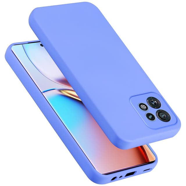 Motorola Edge 40 Pro silikondeksel case (Lilla)