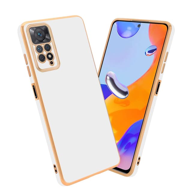 Xiaomi RedMi NOTE 11 PRO 4G / 5G Skal Fodral Case (Vit)