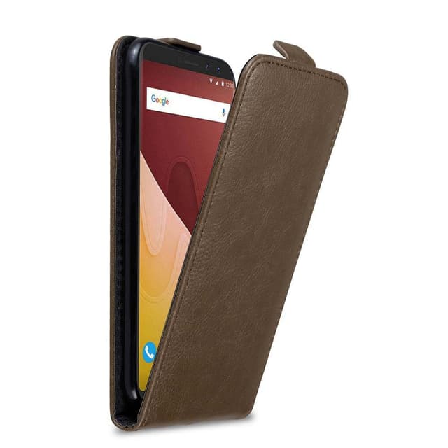 WIKO VIEW GO deksel flip cover (brun)