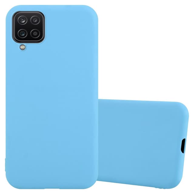Skal Samsung Galaxy A12 / M12 Fodral Case (Blå)