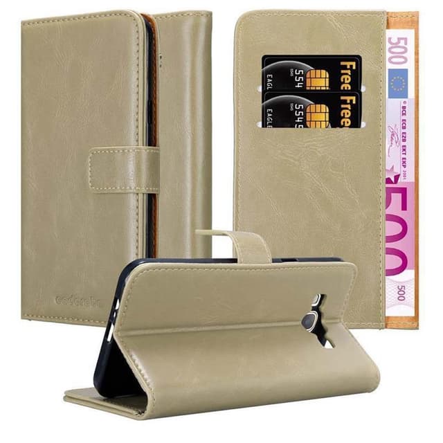 Samsung Galaxy A8 2015 lommebokdeksel etui (brun)
