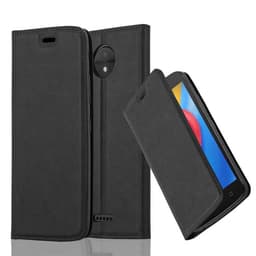 Motorola MOTO C Skal Fodral Case (Svart)