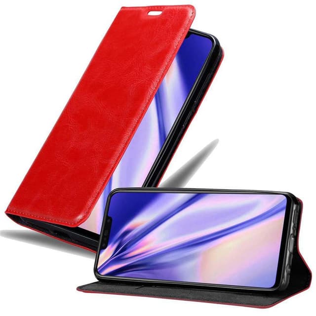 Huawei P SMART PLUS 2019 Skal Fodral Case (Röd)