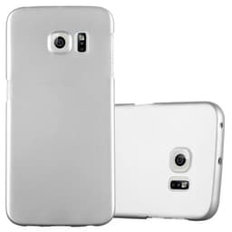 Samsung Galaxy S6 EDGE Suojakuori Kotelo Cover (Hopea)