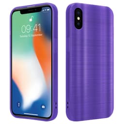 Suojakuori iPhone X / XS Suojakotelo (Violetti)