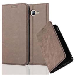 Samsung Galaxy A8 2016 Skal Fodral Case (Brun)