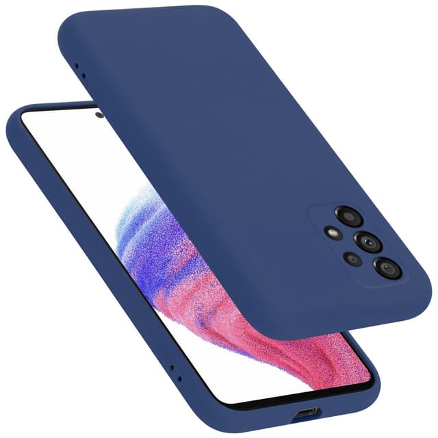Samsung Galaxy A53 5G Skal Fodral Case (Blå)
