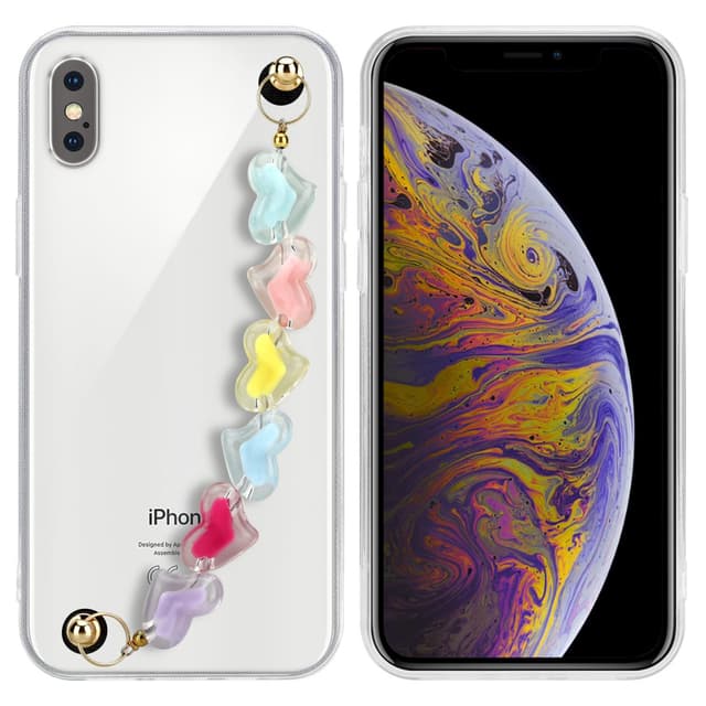 iPhone XS MAX Skal Fodral Case (Transparent)