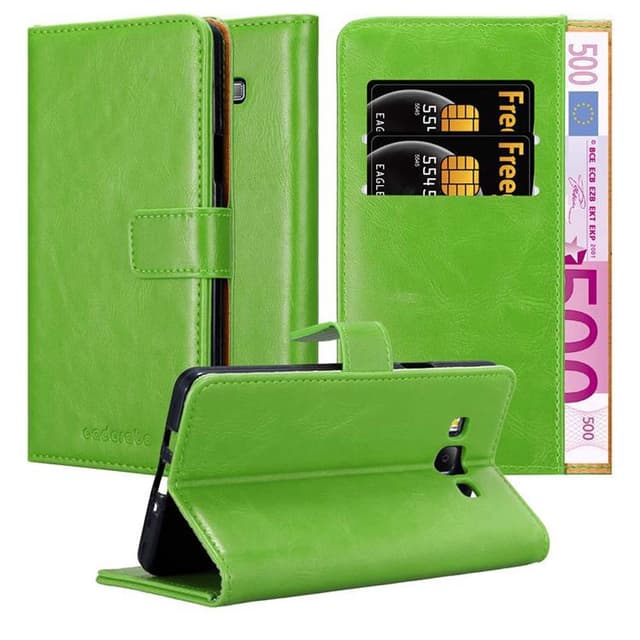 Cover Samsung Galaxy A7 2015 Etui Case (Grøn)