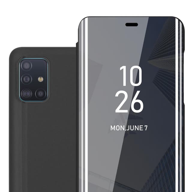 Samsung Galaxy A51 4G / M40s Pungetui Cover Case (Sort)