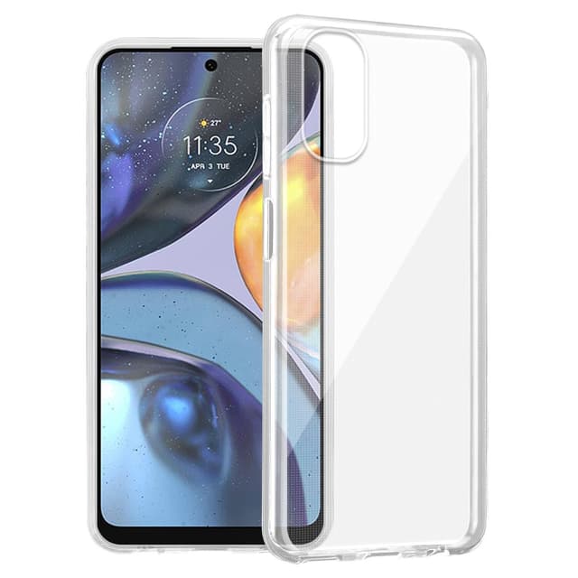 Motorola MOTO G22 Suojakuori Kotelo (Läpinäkyvä)