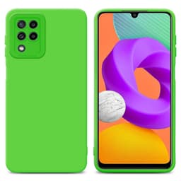 Samsung Galaxy M22 / M32 4G Cover Etui Case (Grøn)