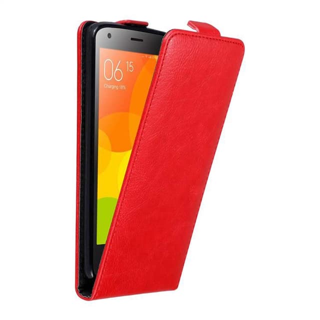 Xiaomi Mi 2 Flipfodral Skal (Röd)
