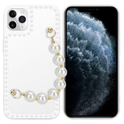 iPhone 11 PRO MAX Suojakuori Kotelo (Valkoinen)