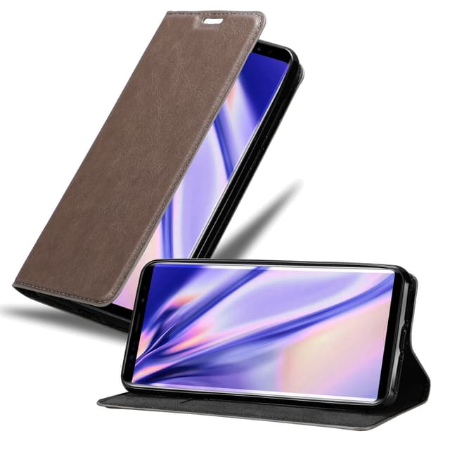 Samsung Galaxy NOTE 9 Skal Fodral Case (Brun)