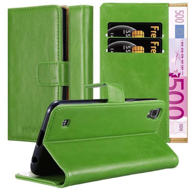 LG X POWER Suojakuori Lompakkokotelo Case Cover