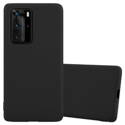 Deksel Huawei P40 PRO / P40 PRO+ Silikon cover (svart)