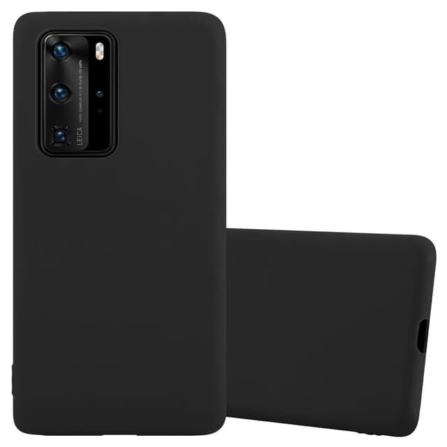 Deksel Huawei P40 PRO / P40 PRO+ Silikon cover (svart)