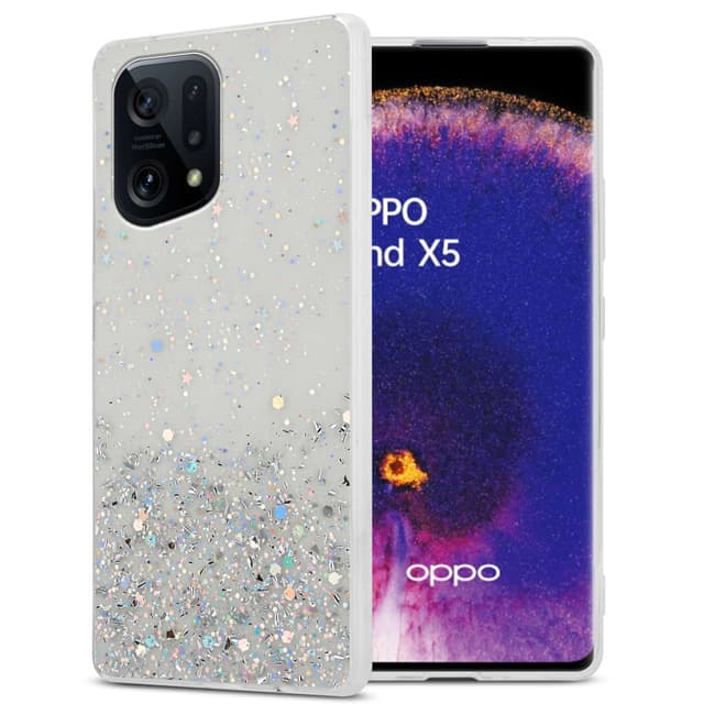 Oppo FIND X5 Cover Etui Case (Gennemsigtig)