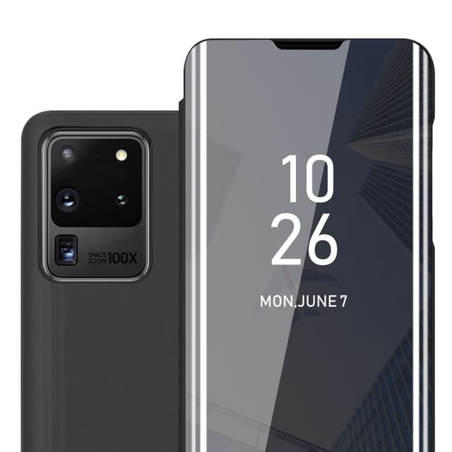 Samsung Galaxy S20 ULTRA Plånboksfodral Skal (Svart)