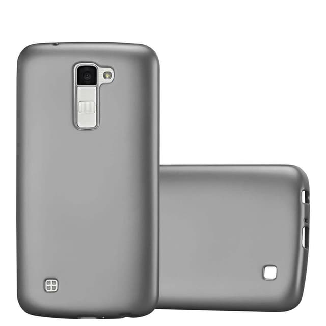 LG K10 2016 Cover Etui Case (Grå)