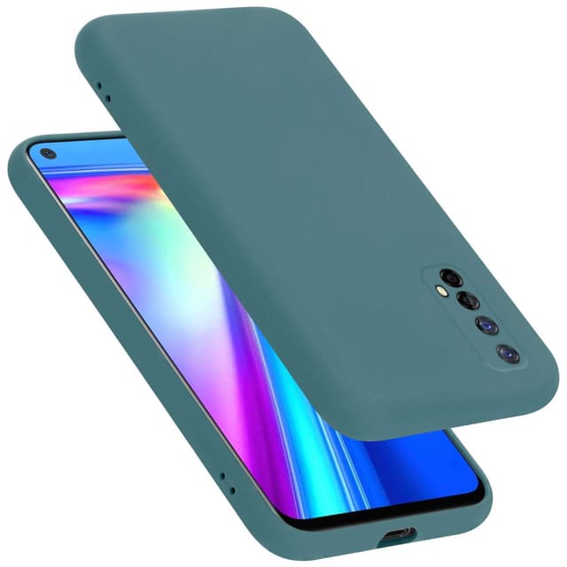 Realme 7 4G Suojakuori Kotelo Case (Green)
