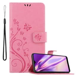 Samsung Galaxy A40 Plånboksfodral Skal (Rosa)