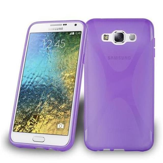 Samsung Galaxy E7 Etui Case Cover (Lilla)