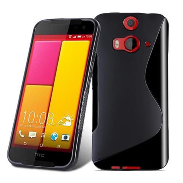 HTC BUTTERFLY 2 Skal Fodral Case (Svart)