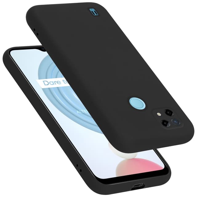 Realme C21 Cover Etui Case (Sort)