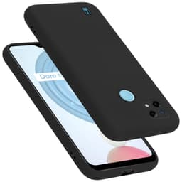 Realme C21 silikondeksel case (svart)