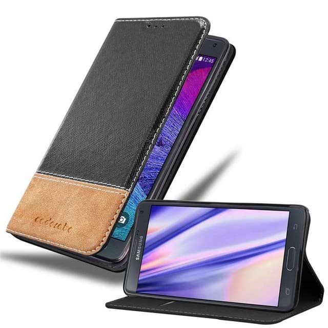 Samsung Galaxy NOTE 4 Etui Case Cover (Sort)