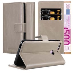 HTC Desire 12 PLUS lommebokdeksel etui (brun)