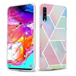 Samsung Galaxy A70 / A70s Plånboksfodral Skal (Rosa)
