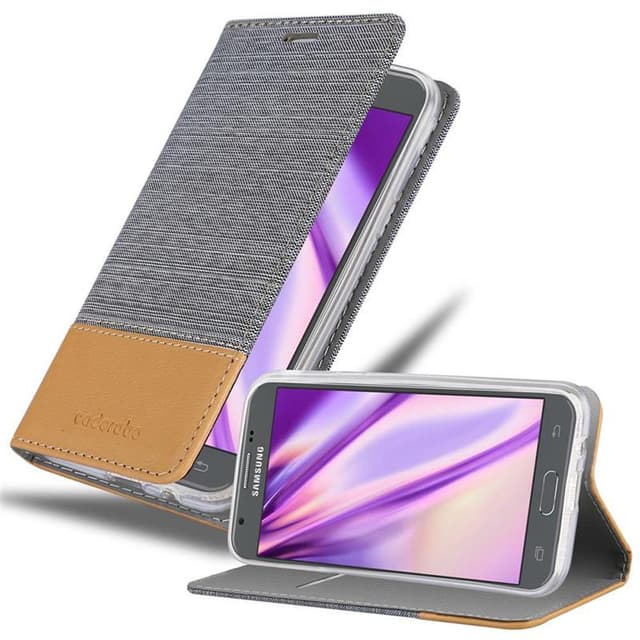 Samsung Galaxy J3 2017 Pungetui Cover Case (Grå)