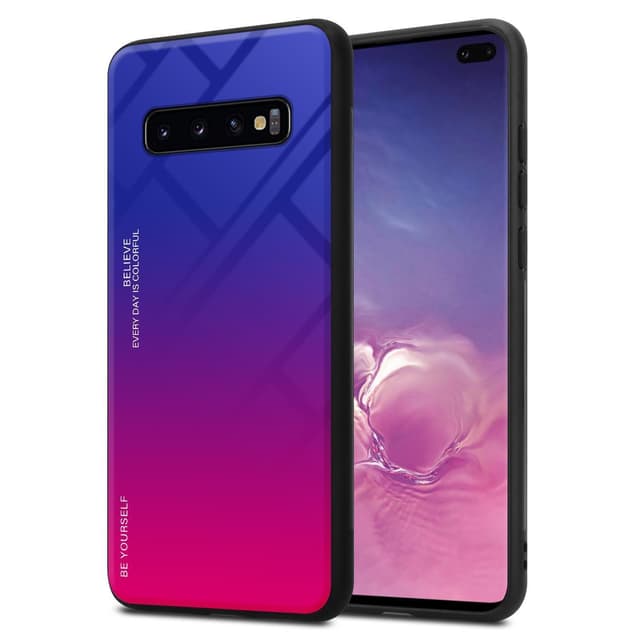 Suojakuori Samsung Galaxy S10 PLUS Kotelo (Musta)
