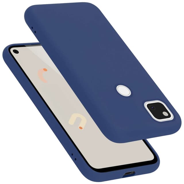 Google PIXEL 4A 5G Suojakuori Kotelo (Sininen)