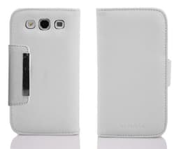 Plånboksfodral Samsung Galaxy S3 / S3 NEO Skal (Vit)