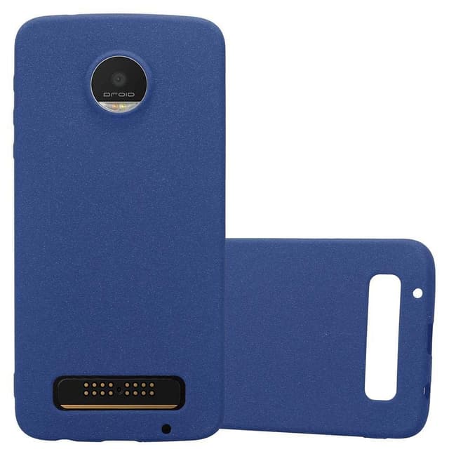 Skal Motorola MOTO Z PLAY Fodral Case (Blå)