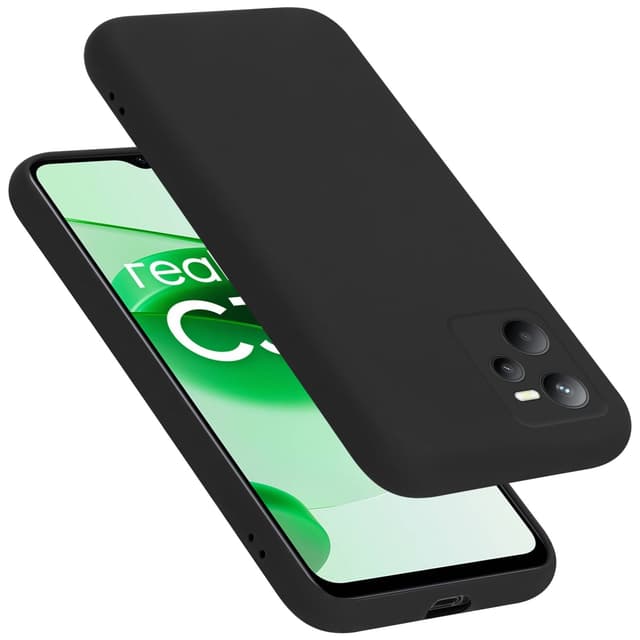 Realme C35 / Narzo 50A PRIME Cover Etui Case (Sort)