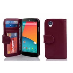 LG Google NEXUS 5 Plånboksfodral Skal (Lila)