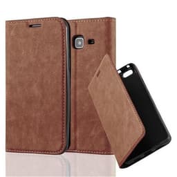 Samsung Galaxy J3 2016 Cover Etui Case (Brun)