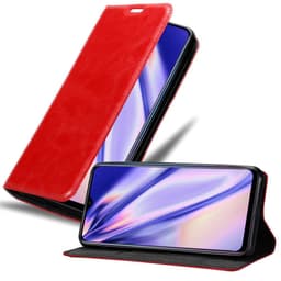 Oppo R17 NEO lommebokdeksel deksel (rød)