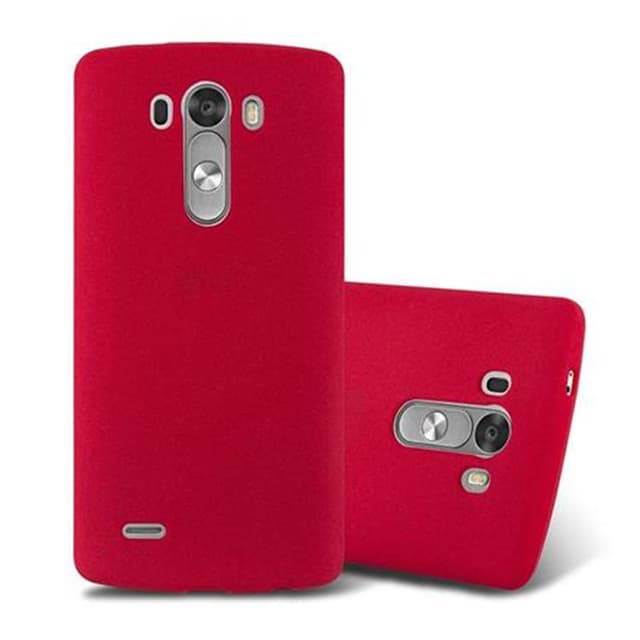 Skal LG G3 Fodral Case (Röd)